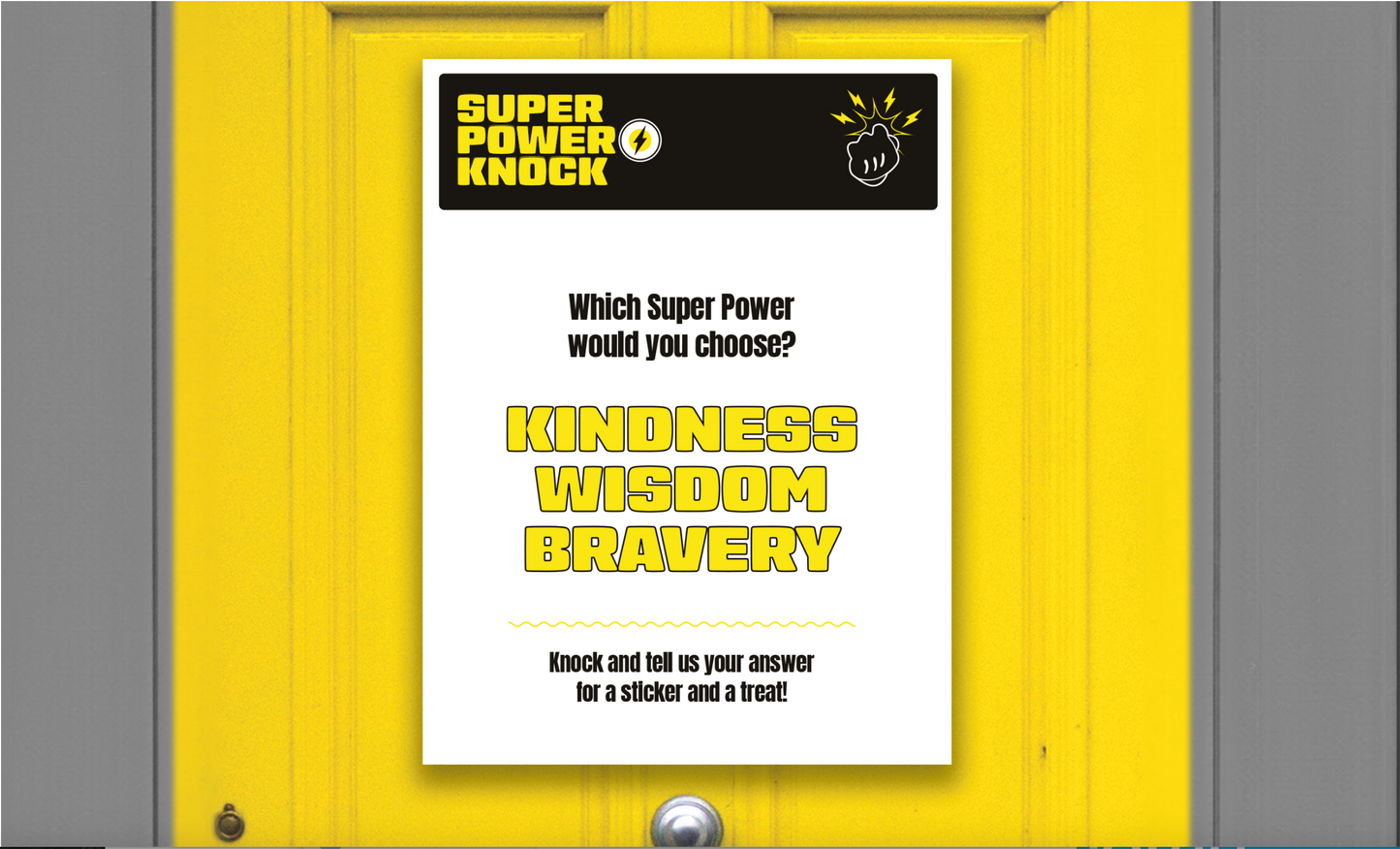 Superpower Knock Poster Pack