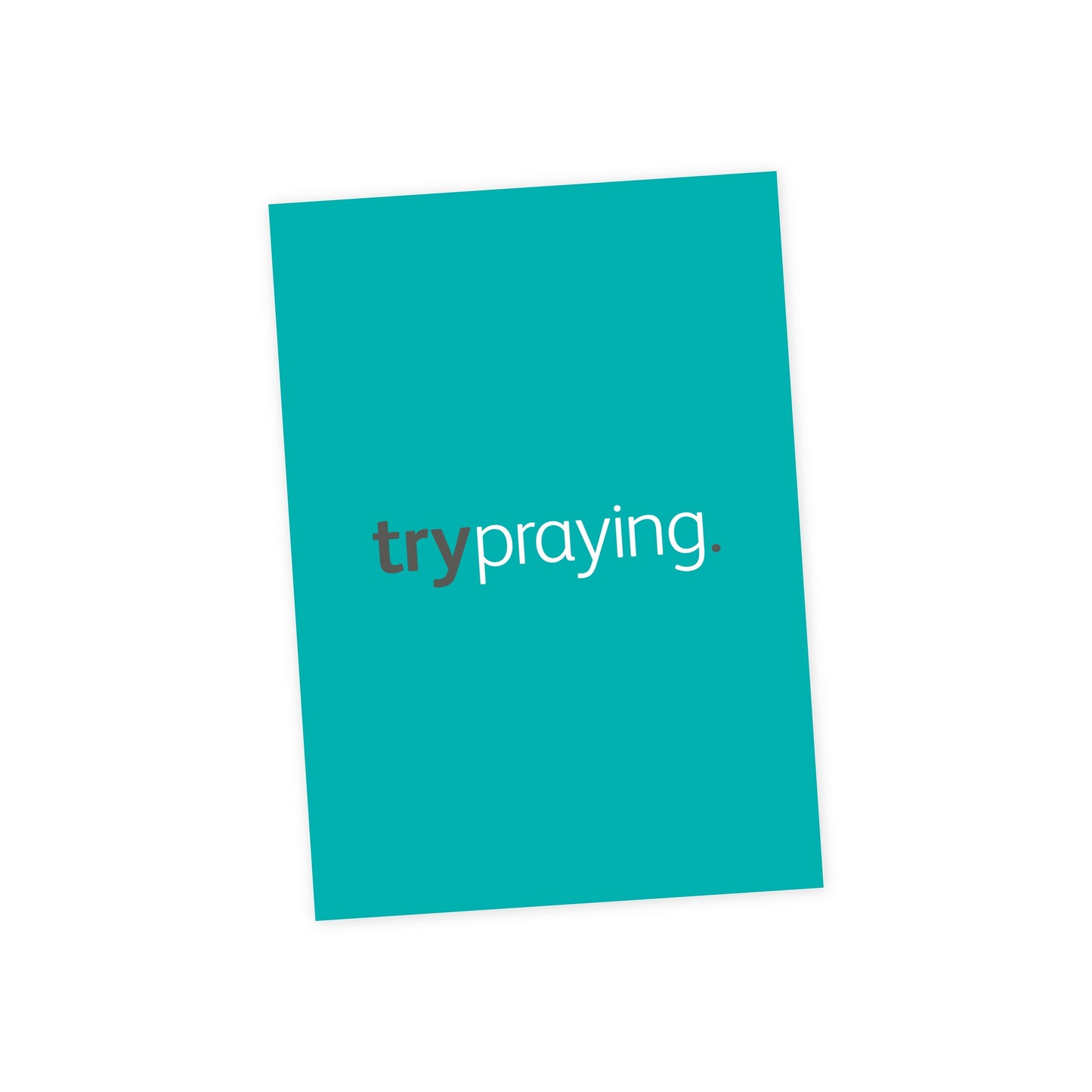 trypraying Promotional Collateral